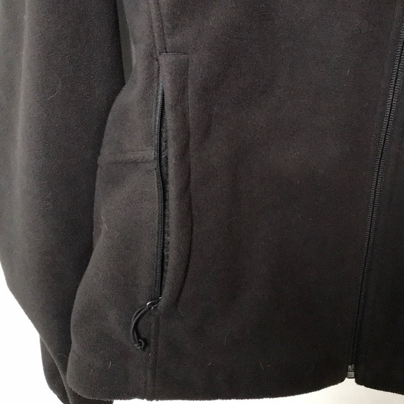 The North Face Black Windstopping fleece M - Picture 3 of 6